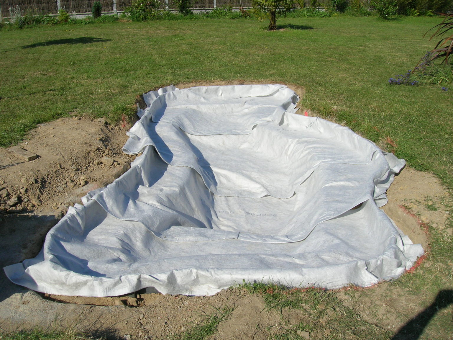 BACHE EPDM pour bassin Société RELOT Frères