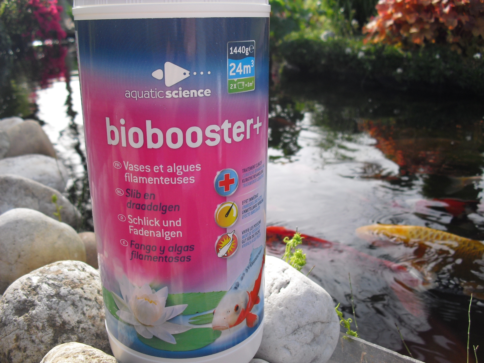 BIOBOOSTER+ - la solution contre la vase et les déchets organiques